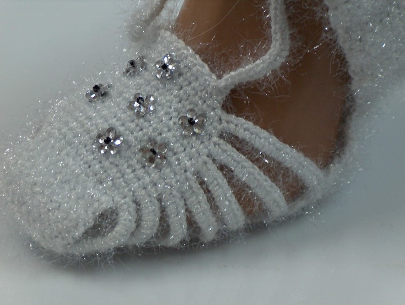 Bootees White