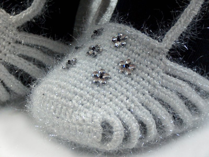 Bootees White