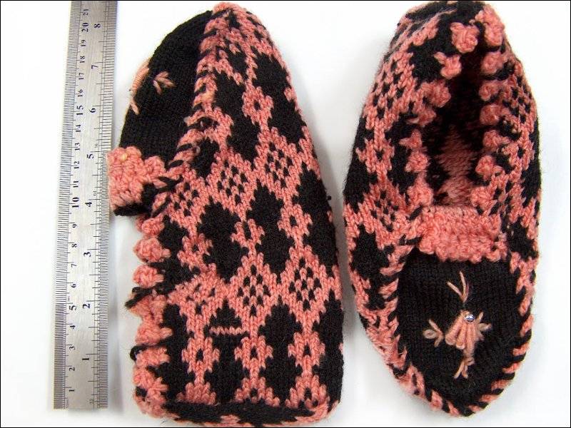 Bootees Salmon, Black