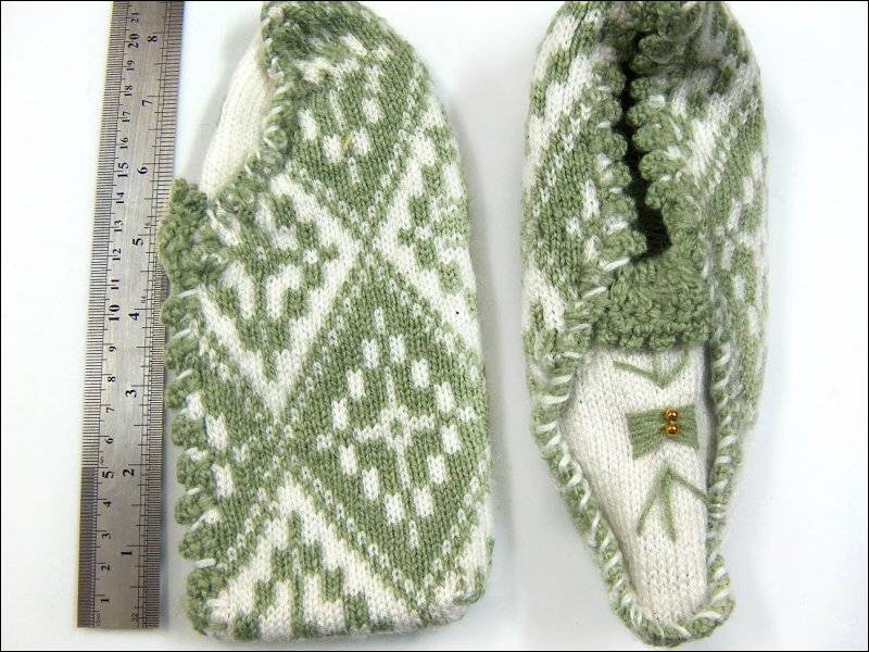 Bootees Light Khaki, White