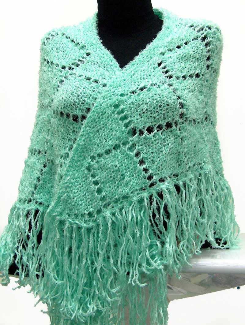 Shawl Mint Green