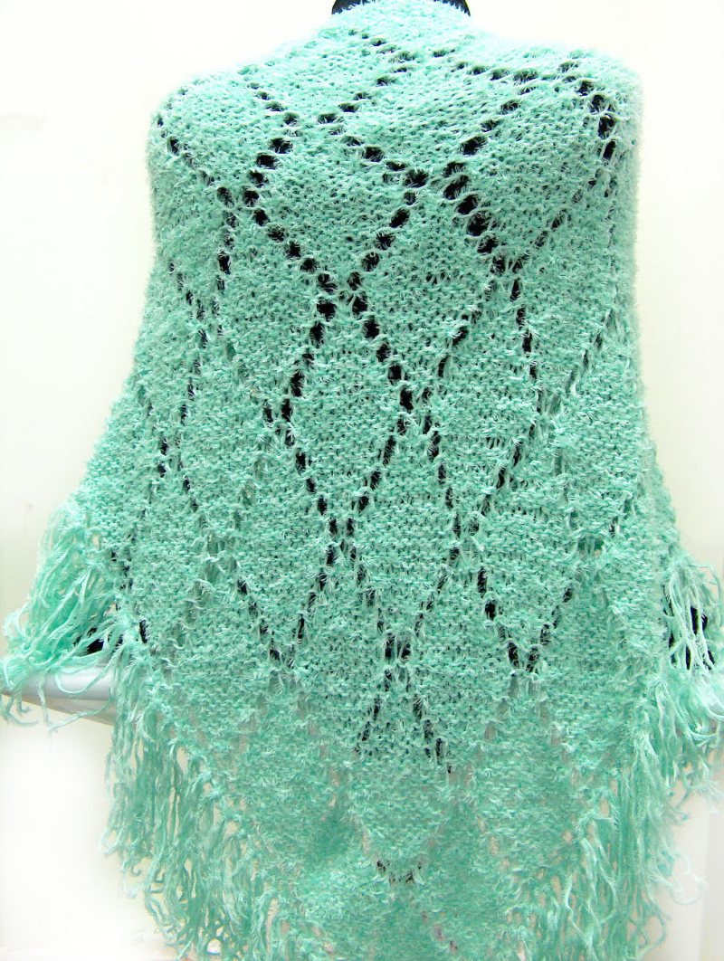 Shawl Mint Green
