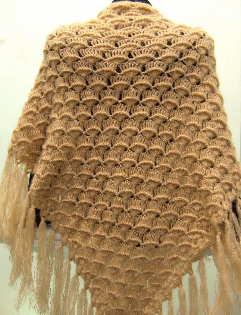 Shawl Light Brown