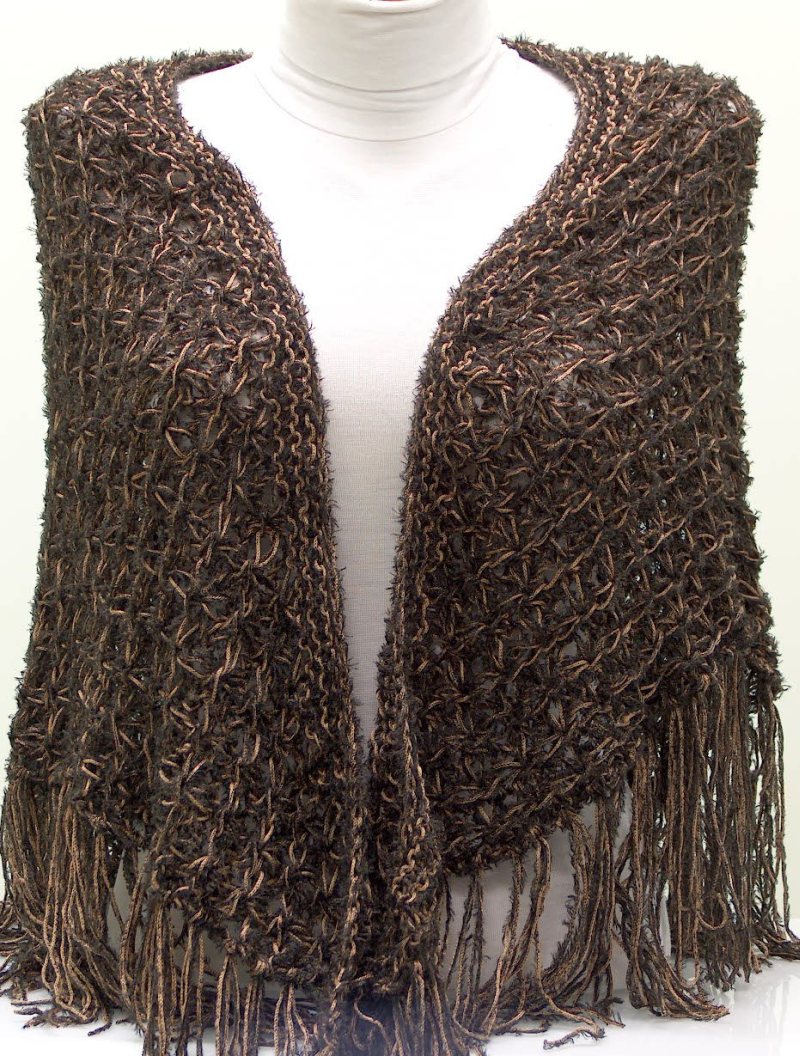 Shawl Brown, Black