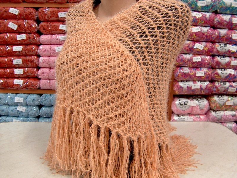 Shawl Light Orange