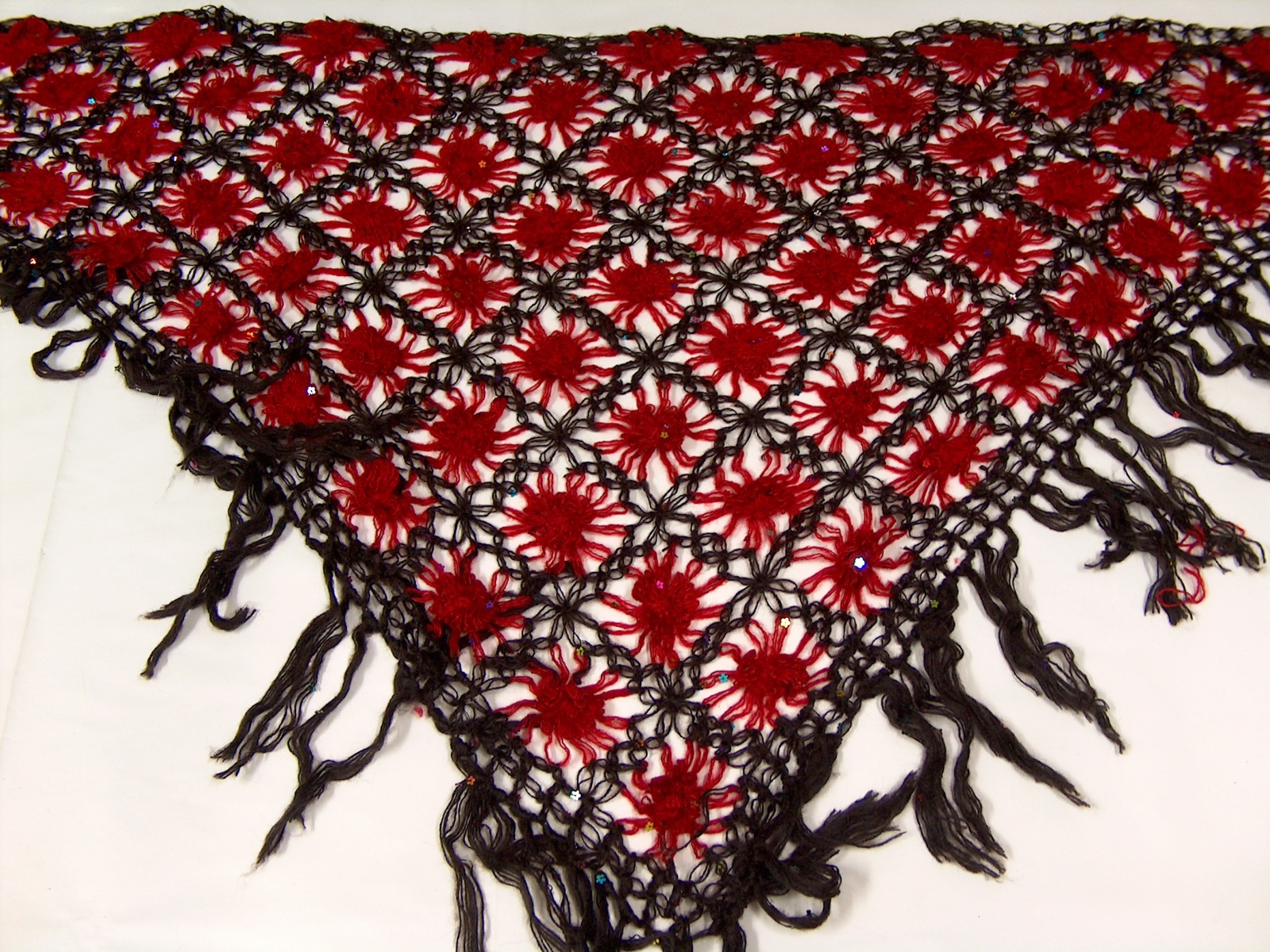 Çok renkli Shawl
